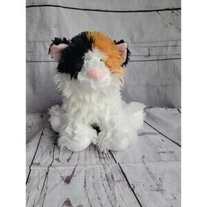 Aurora Wuff & Friends Baggins Calico Cat Plush 8in Stuffed Animal Kitty